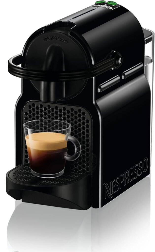 Nespresso De'Longhi Inissia EN80.B cafetera de cápsulas negra compacta